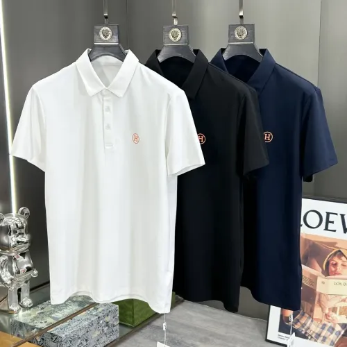 Replica Hermes T-Shirts Short Sleeved For Men #1444172 $60.00 USD for Wholesale