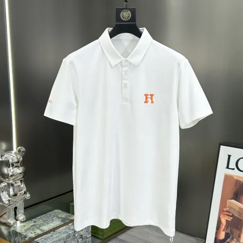 Hermes T-Shirts Short Sleeved For Men #1444194 $60.00 USD, Wholesale Replica Hermes T-Shirts