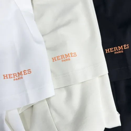 Replica Hermes T-Shirts Short Sleeved For Men #1444196 $60.00 USD for Wholesale