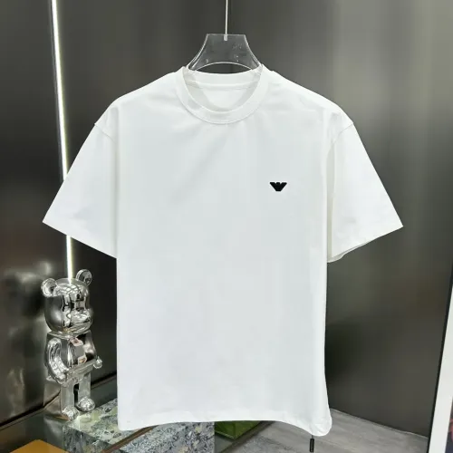 Armani T-Shirts Short Sleeved For Men #1444234 $56.00 USD, Wholesale Replica Armani T-Shirts