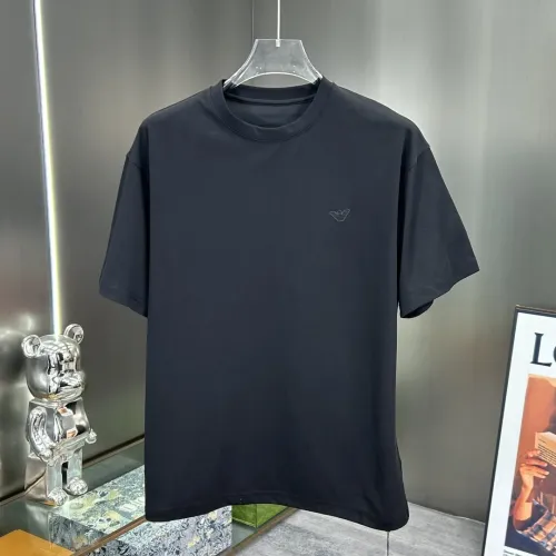 Armani T-Shirts Short Sleeved For Men #1444236 $56.00 USD, Wholesale Replica Armani T-Shirts