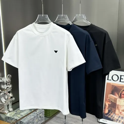 Replica Armani T-Shirts Short Sleeved For Men #1444236 $56.00 USD for Wholesale