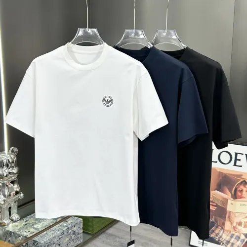Replica Armani T-Shirts Short Sleeved For Men #1444239 $56.00 USD for Wholesale