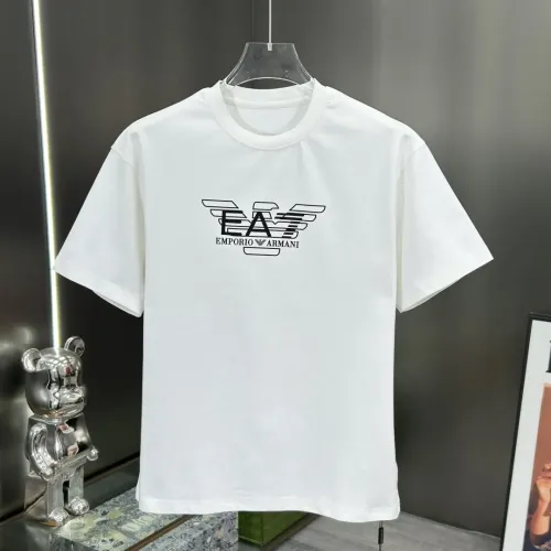 Armani T-Shirts Short Sleeved For Men #1444240 $56.00 USD, Wholesale Replica Armani T-Shirts