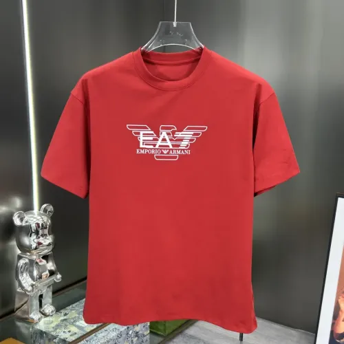 Armani T-Shirts Short Sleeved For Men #1444241 $56.00 USD, Wholesale Replica Armani T-Shirts