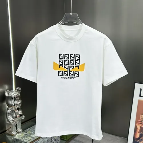 Fendi T-Shirts Short Sleeved For Men #1444258 $56.00 USD, Wholesale Replica Fendi T-Shirts