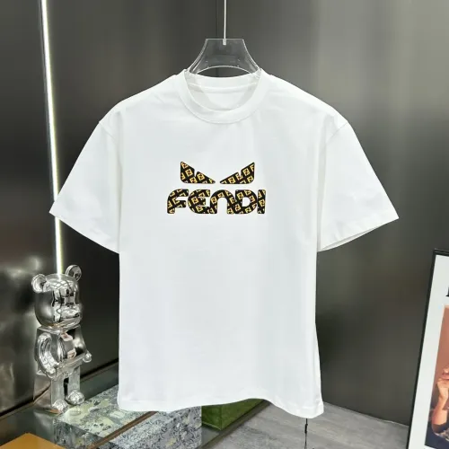 Fendi T-Shirts Short Sleeved For Men #1444267 $56.00 USD, Wholesale Replica Fendi T-Shirts
