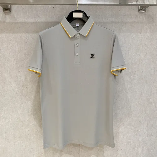 Louis Vuitton LV T-Shirts Short Sleeved For Men #1444274 $76.00 USD, Wholesale Replica Louis Vuitton LV T-Shirts