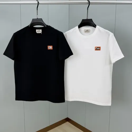 Replica Hermes T-Shirts Short Sleeved For Unisex #1444307 $72.00 USD for Wholesale