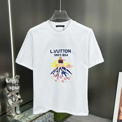 Louis Vuitton LV T-Shirts Short Sleeved For Unisex #1444348 $64.00 USD, Wholesale Replica Louis Vuitton LV T-Shirts