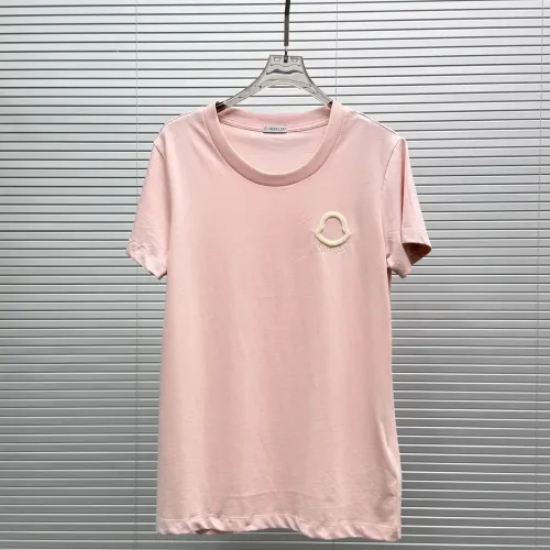 Moncler T-Shirts Short Sleeved For Women #1444369 $80.00 USD, Wholesale Replica Moncler T-Shirts