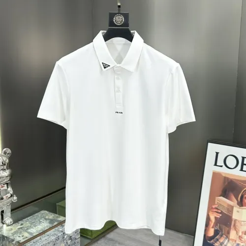 Prada T-Shirts Short Sleeved For Men #1444374 $60.00 USD, Wholesale Replica Prada T-Shirts
