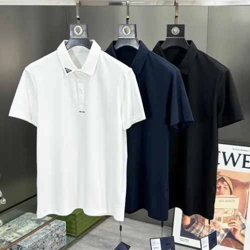 Replica Prada T-Shirts Short Sleeved For Men #1444375 $60.00 USD for Wholesale