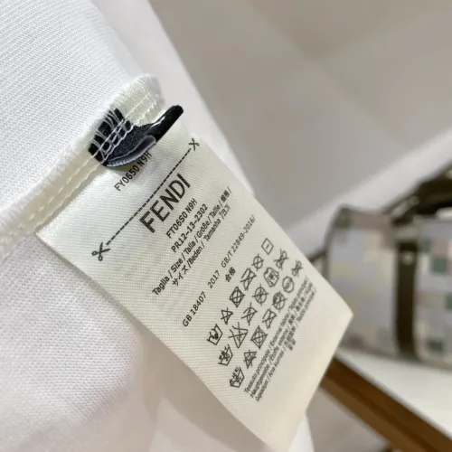 Replica Fendi T-Shirts Short Sleeved For Men #1444381 $72.00 USD for Wholesale