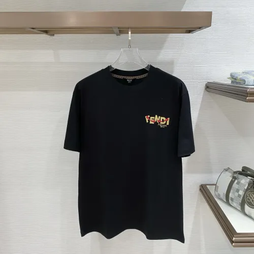 Fendi T-Shirts Short Sleeved For Men #1444382 $72.00 USD, Wholesale Replica Fendi T-Shirts