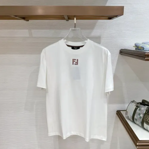 Fendi T-Shirts Short Sleeved For Men #1444383 $72.00 USD, Wholesale Replica Fendi T-Shirts