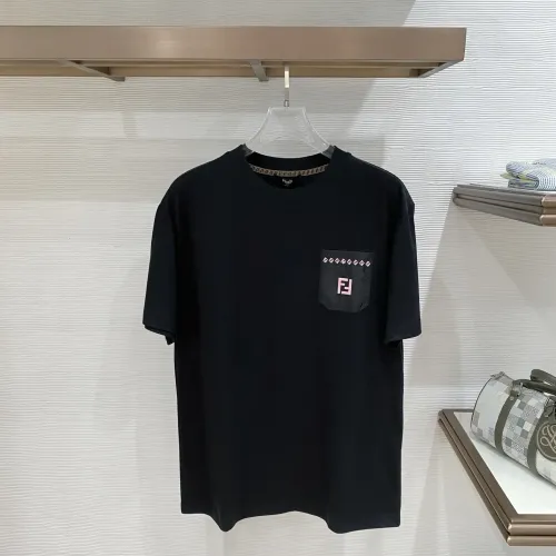 Fendi T-Shirts Short Sleeved For Men #1444386 $72.00 USD, Wholesale Replica Fendi T-Shirts
