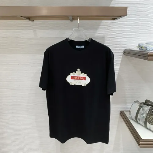 Prada T-Shirts Short Sleeved For Men #1444390 $72.00 USD, Wholesale Replica Prada T-Shirts