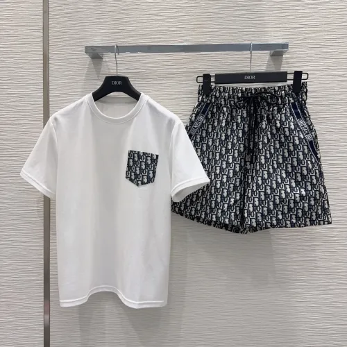 Louis Vuitton LV Tracksuits Short Sleeved For Women #1444397 $72.00 USD, Wholesale Replica Louis Vuitton LV Tracksuits