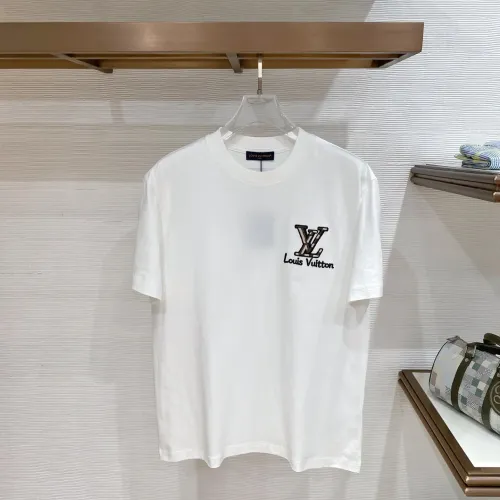 Louis Vuitton LV T-Shirts Short Sleeved For Men #1444411 $72.00 USD, Wholesale Replica Louis Vuitton LV T-Shirts