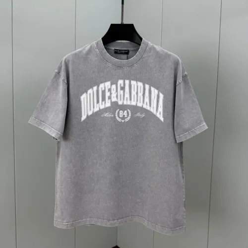 Dolce &amp; Gabbana D&amp;G T-Shirts Short Sleeved For Unisex #1444457 $72.00 USD, Wholesale Replica Dolce &amp; Gabbana D&amp;G T-Shirts