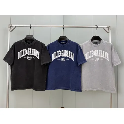 Replica Dolce & Gabbana D&G T-Shirts Short Sleeved For Unisex #1444458 $72.00 USD for Wholesale