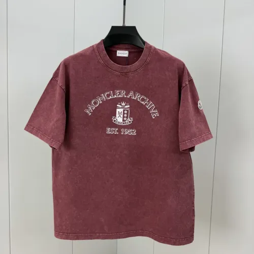 Moncler T-Shirts Short Sleeved For Unisex #1444461 $72.00 USD, Wholesale Replica Moncler T-Shirts