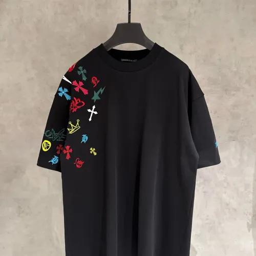 Chrome Hearts T-Shirts Short Sleeved For Unisex #1444529 $56.00 USD, Wholesale Replica Chrome Hearts T-Shirts
