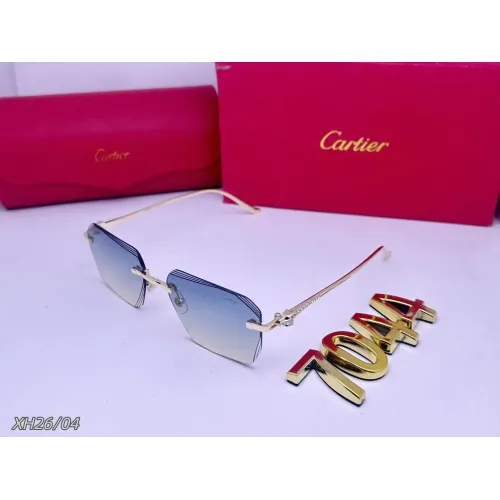 Cartier Fashion Sunglasses #1444579 $29.00 USD, Wholesale Replica Cartier Fashion Sunglasses