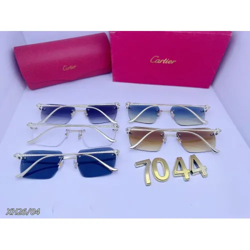 Replica Cartier Fashion Sunglasses #1444579 $29.00 USD for Wholesale