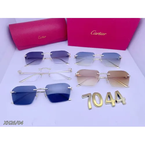 Replica Cartier Fashion Sunglasses #1444579 $29.00 USD for Wholesale