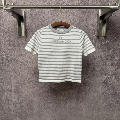 Christian Dior T-Shirts Short Sleeved For Women #1444584 $56.00 USD, Wholesale Replica Christian Dior T-Shirts