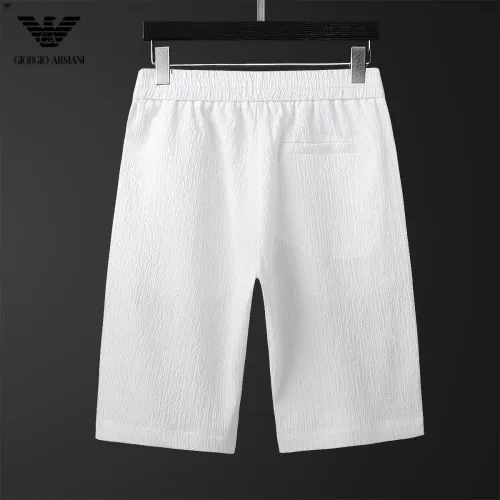 Replica Armani Tracksuits Short Sleeved For Men #1444629 $68.00 USD for Wholesale