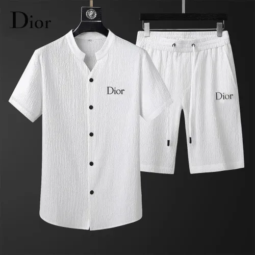 Christian Dior Tracksuits Short Sleeved For Men #1444634 $68.00 USD, Wholesale Replica Christian Dior Tracksuits