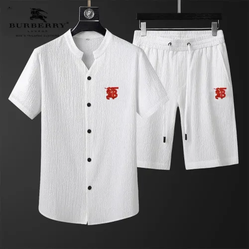 Burberry Tracksuits Short Sleeved For Men #1444635 $68.00 USD, Wholesale Replica Burberry Tracksuits