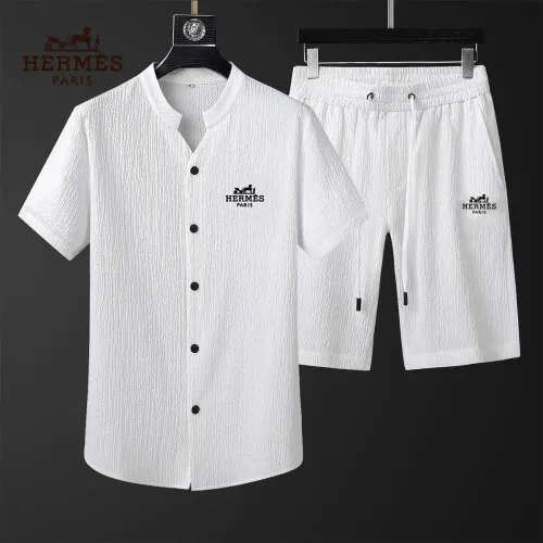 Hermes Tracksuits Short Sleeved For Men #1444640 $68.00 USD, Wholesale Replica Hermes Tracksuits