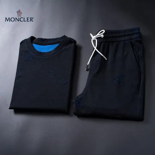 Replica Moncler Tracksuits Short Sleeved For Men #1444760 $92.00 USD for Wholesale