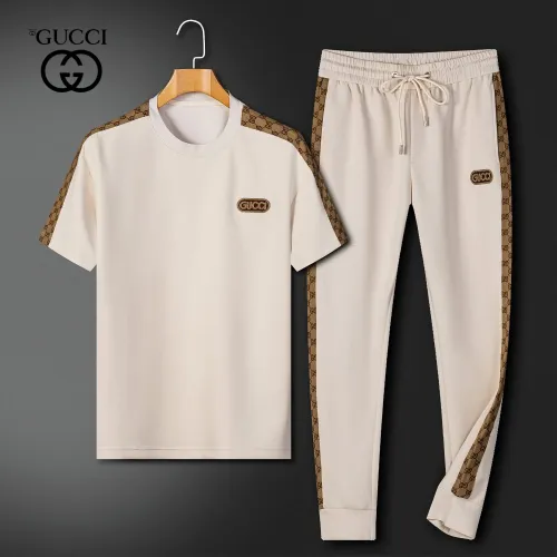 Gucci Tracksuits Short Sleeved For Men #1444765 $92.00 USD, Wholesale Replica Gucci Tracksuits