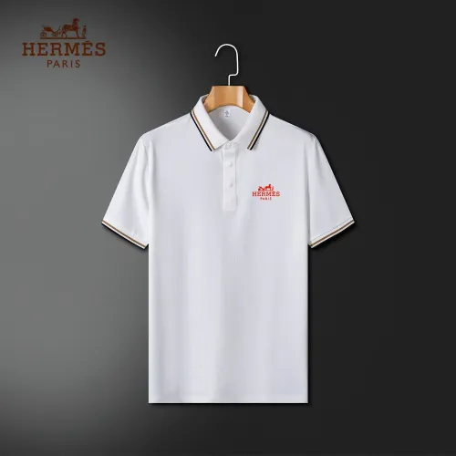 Hermes T-Shirts Short Sleeved For Men #1444793 $42.00 USD, Wholesale Replica Hermes T-Shirts