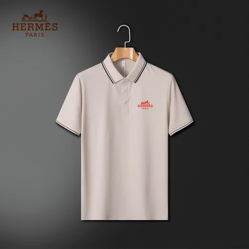 Hermes T-Shirts Short Sleeved For Men #1444794 $42.00 USD, Wholesale Replica Hermes T-Shirts