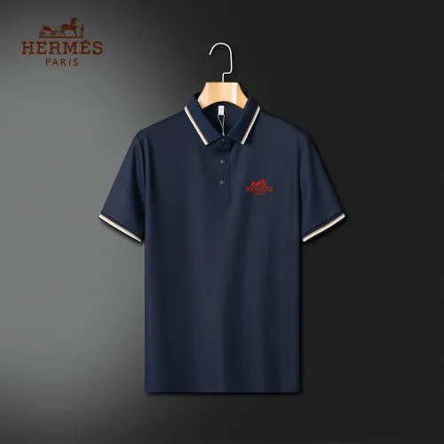 Hermes T-Shirts Short Sleeved For Men #1444796 $42.00 USD, Wholesale Replica Hermes T-Shirts