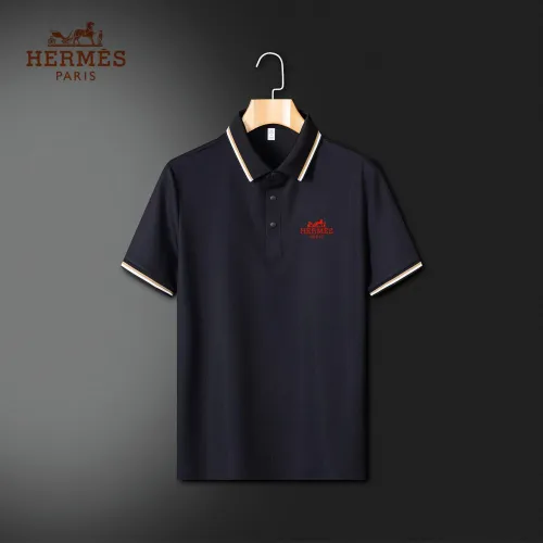 Hermes T-Shirts Short Sleeved For Men #1444797 $42.00 USD, Wholesale Replica Hermes T-Shirts