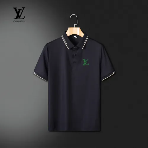 Louis Vuitton LV T-Shirts Short Sleeved For Men #1444801 $42.00 USD, Wholesale Replica Louis Vuitton LV T-Shirts