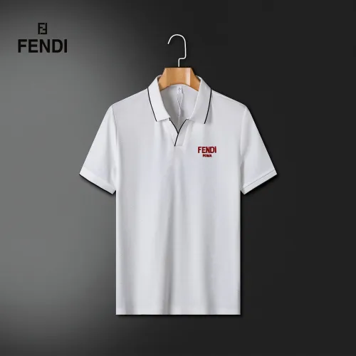 Fendi T-Shirts Short Sleeved For Men #1444808 $42.00 USD, Wholesale Replica Fendi T-Shirts