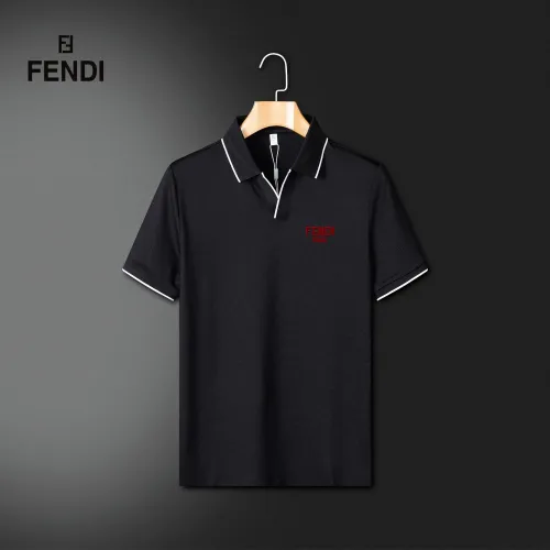 Fendi T-Shirts Short Sleeved For Men #1444812 $42.00 USD, Wholesale Replica Fendi T-Shirts
