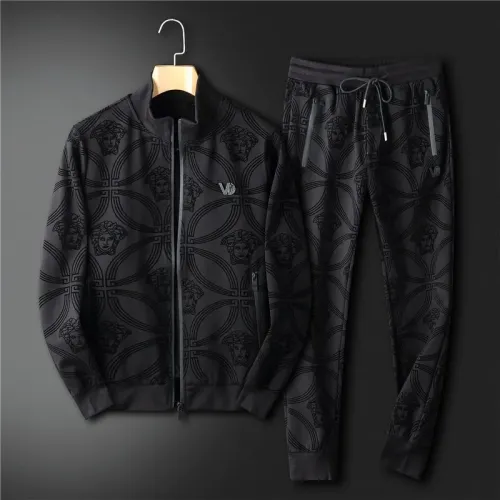 Versace Tracksuits Long Sleeved For Men #1444838 $92.00 USD, Wholesale Replica Versace Tracksuits