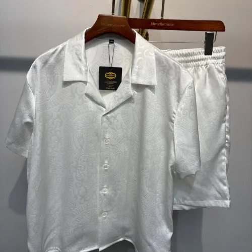 Versace Tracksuits Short Sleeved For Men #1444859 $76.00 USD, Wholesale Replica Versace Tracksuits