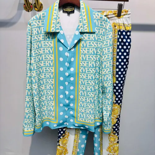Versace Tracksuits Long Sleeved For Men #1444867 $85.00 USD, Wholesale Replica Versace Tracksuits