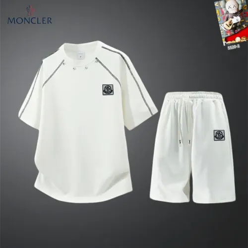 Moncler Tracksuits Short Sleeved For Men #1444874 $56.00 USD, Wholesale Replica Moncler Tracksuits