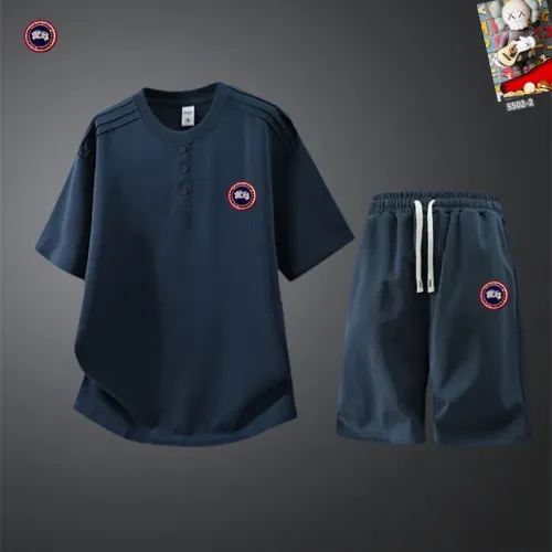 Canada Goose Tracksuits Short Sleeved For Men #1444880